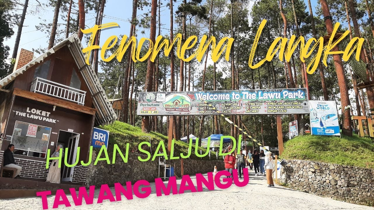 REVIEW THE LAWU PARK  TAWANGMANGU....masih recommendedkah untuk wisata ke sana???