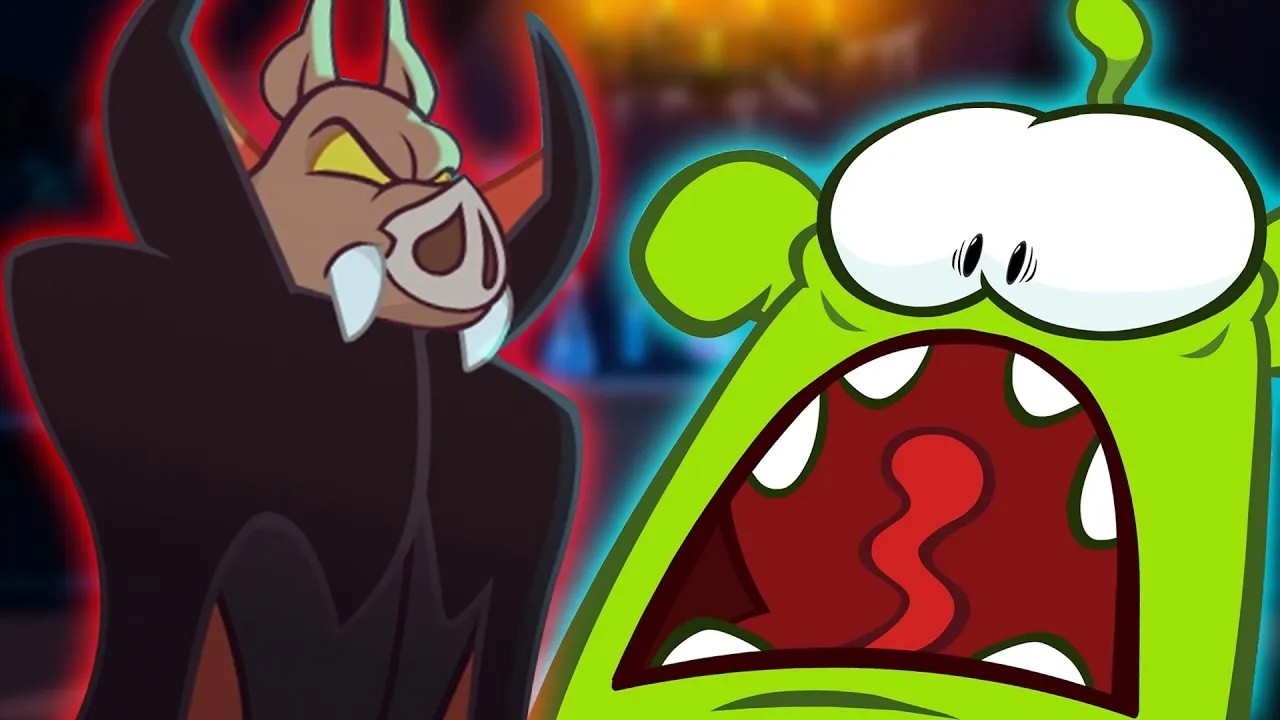 👻👻 Om Nom's Spooky Delivery 📦 🎃 Scary Cartoon for Children | Kids Shows Club