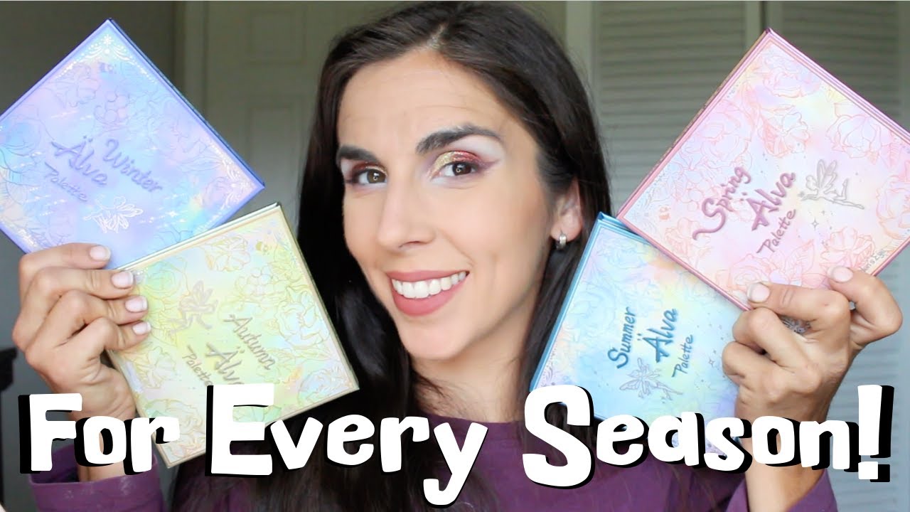 4 PALETTES! Oden’s Eye Alva Collection RETURNS…with more! Four Seasons Sprites Summer 2025 #odenseye