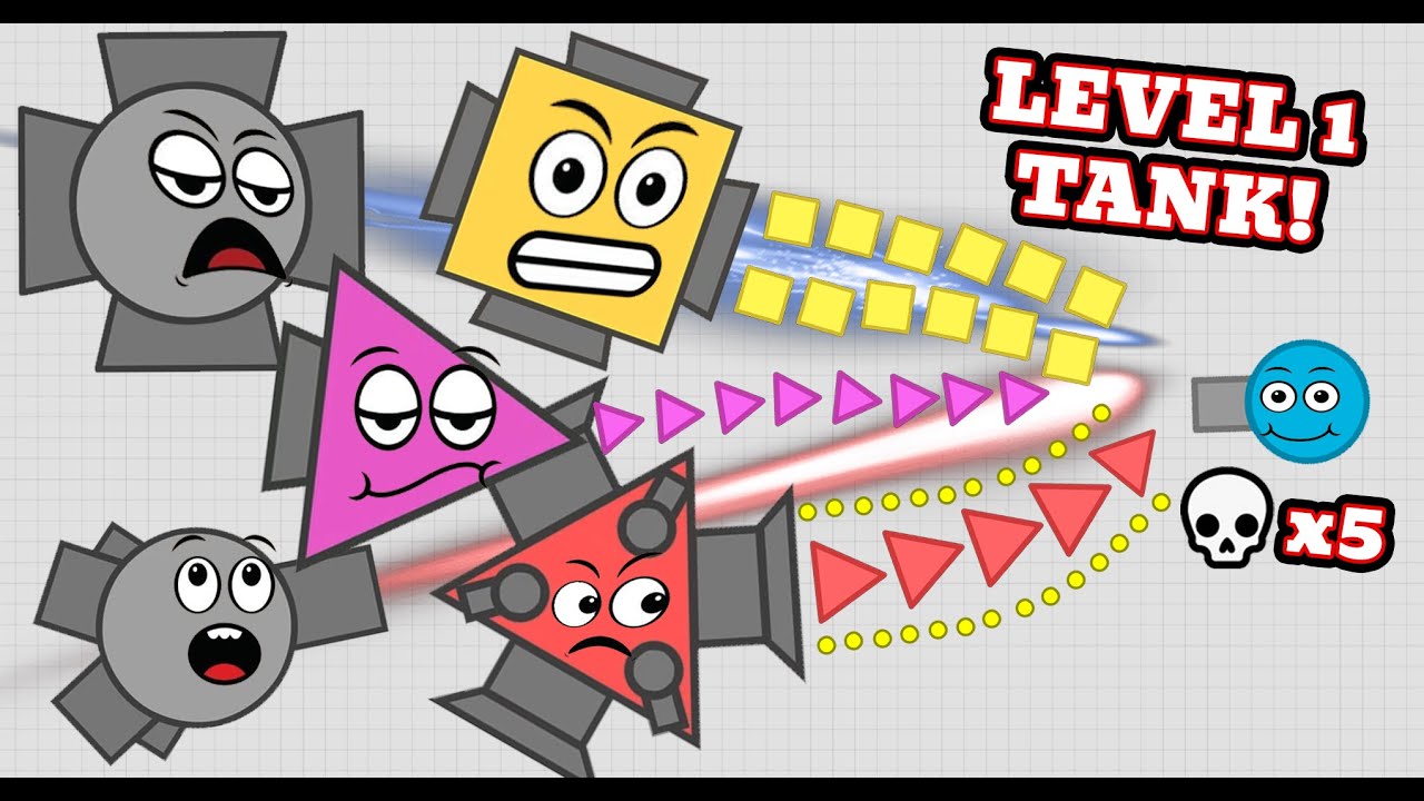 I Destroyed All Diep.io Bosses 1v1 10 Years Later! NO GOD MODE ALLOWED!