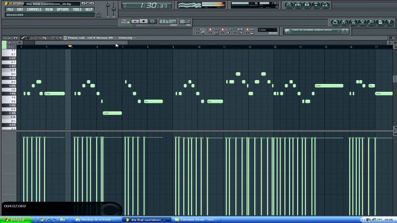 Europe - the final countdown (Remake - Fl Studio)