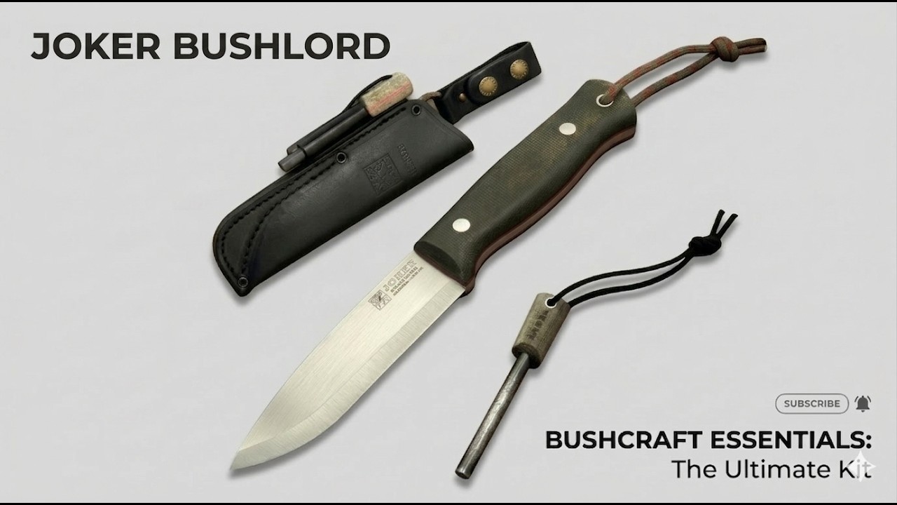 Cuchillo Joker Bushlord Micarta Versiones 