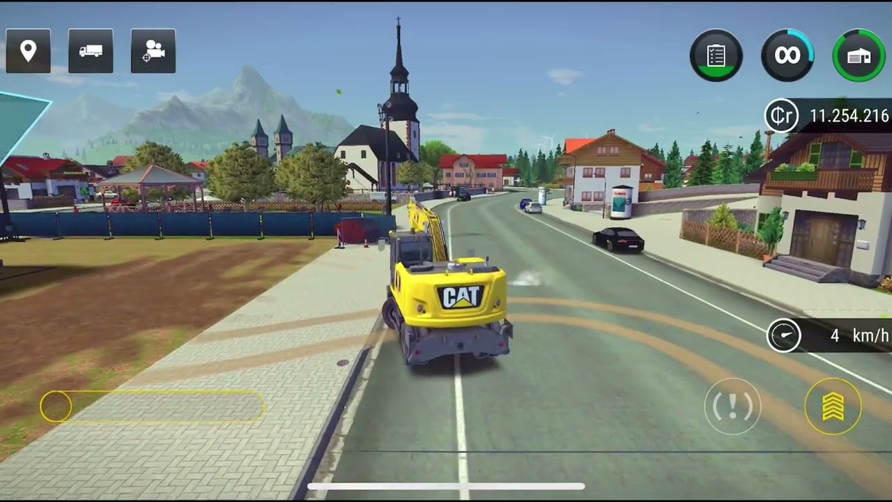 Construction Simulator 3 - #44 Pond With a Bridge - Gameplay
