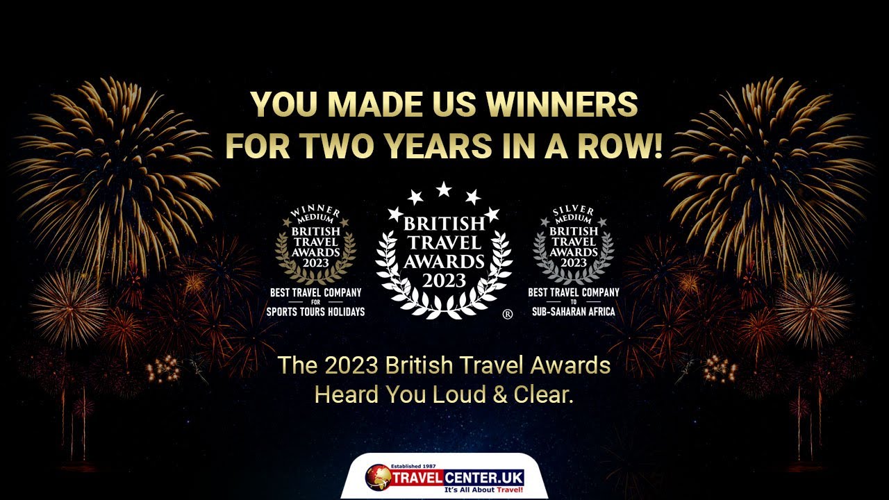 Travel Center Wins Big at the British Travel Awards 2023