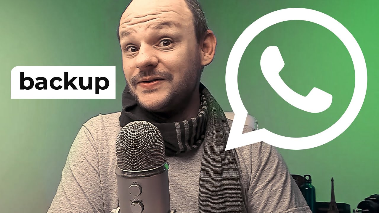 Como fazer Backup do WhatsApp Completo - Salvar Tudo Android e iPhone