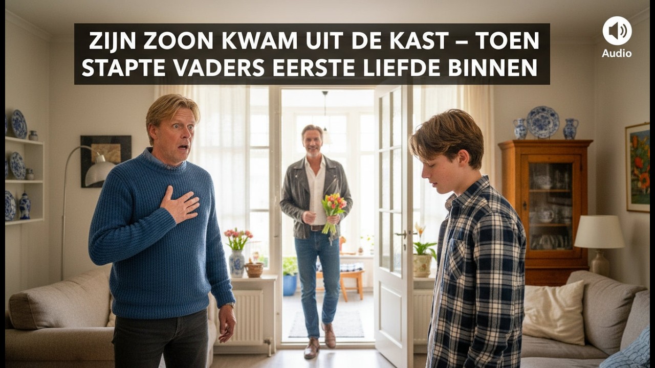 Zijn zoon kwam uit de kast – toen stapte vaders eerste liefde binnen.