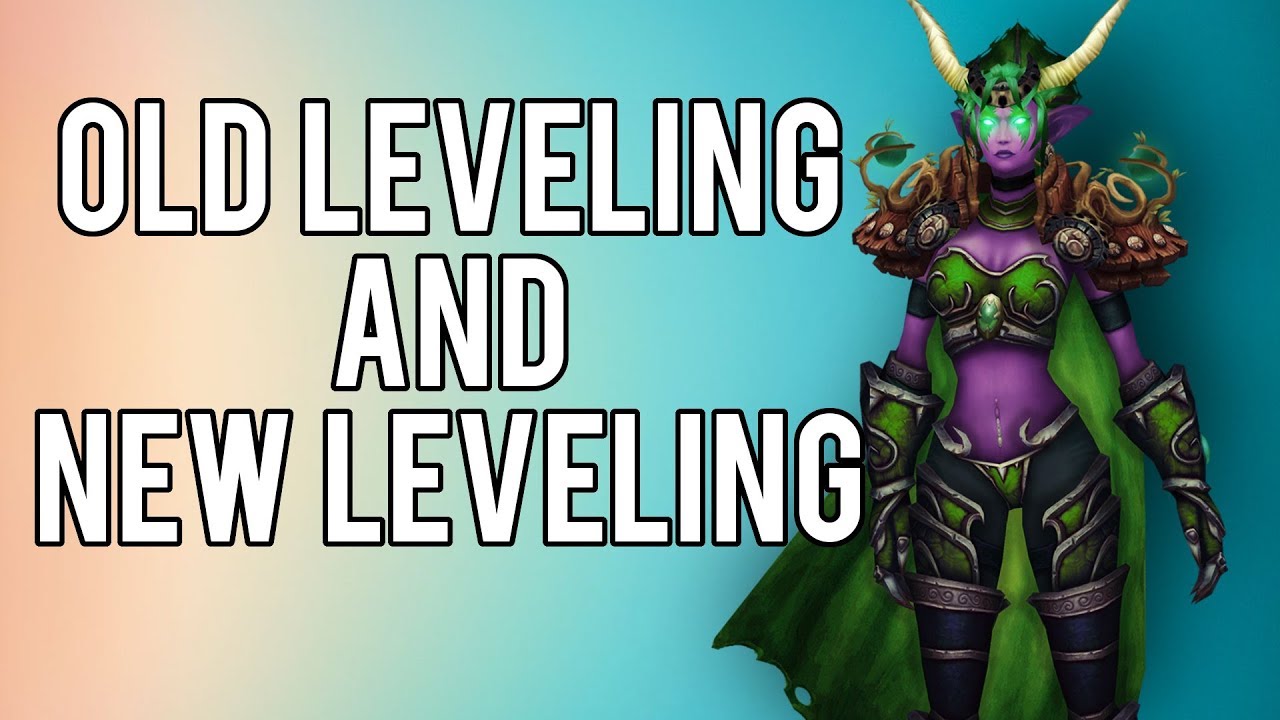 Old Leveling VS New 7.3.5 Leveling - WoW Legion 7.3