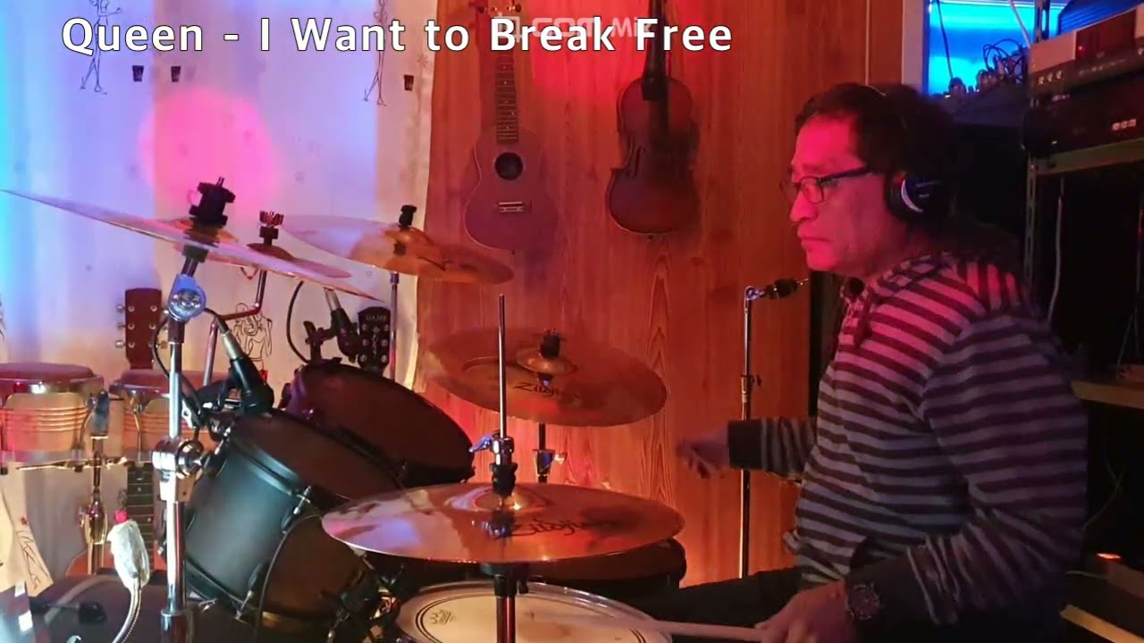 Queen - I Want to Break Free  (Drum cover) (7080 취미드럼)