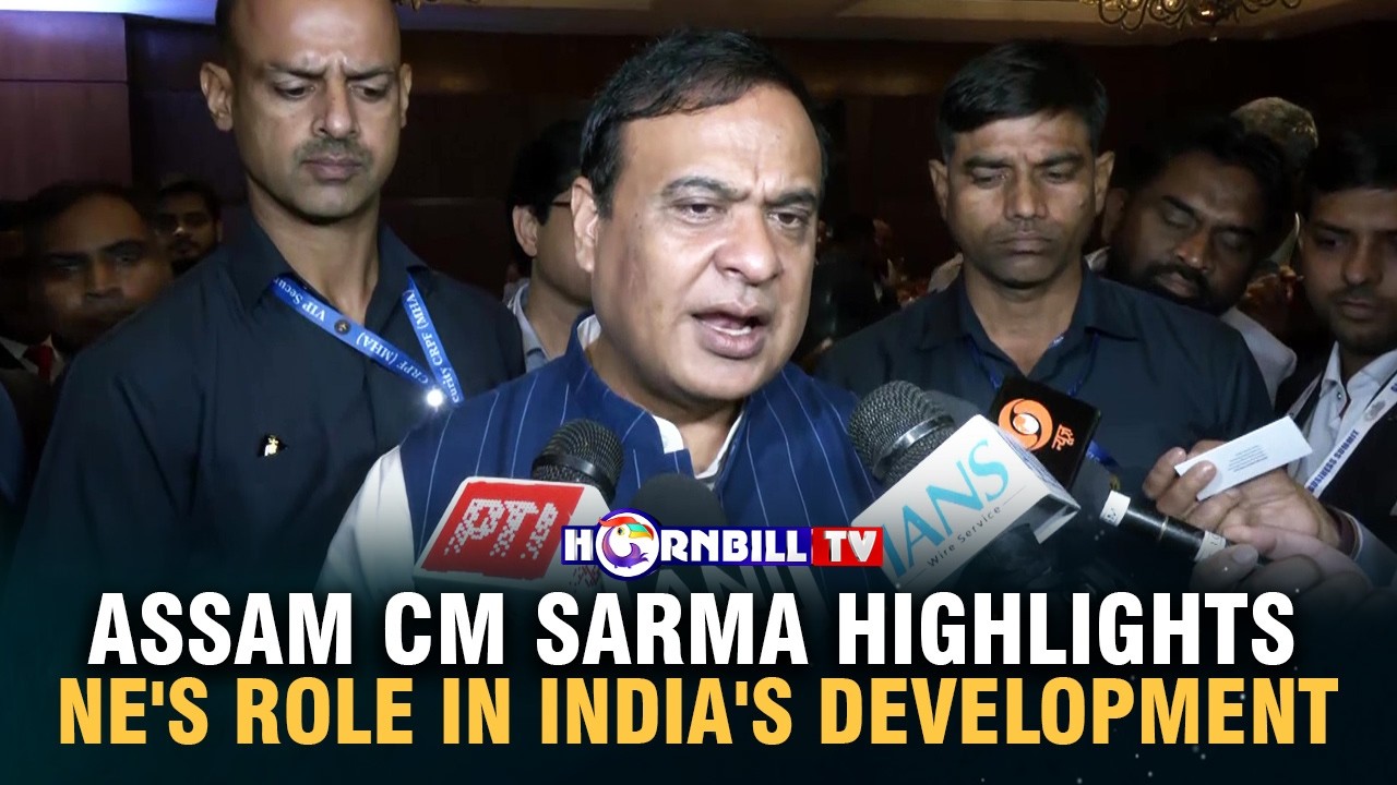 ASSAM CM SARMA HIGHLIGHTS NE'S ROLE IN INDIA'S DEVELOPMENT