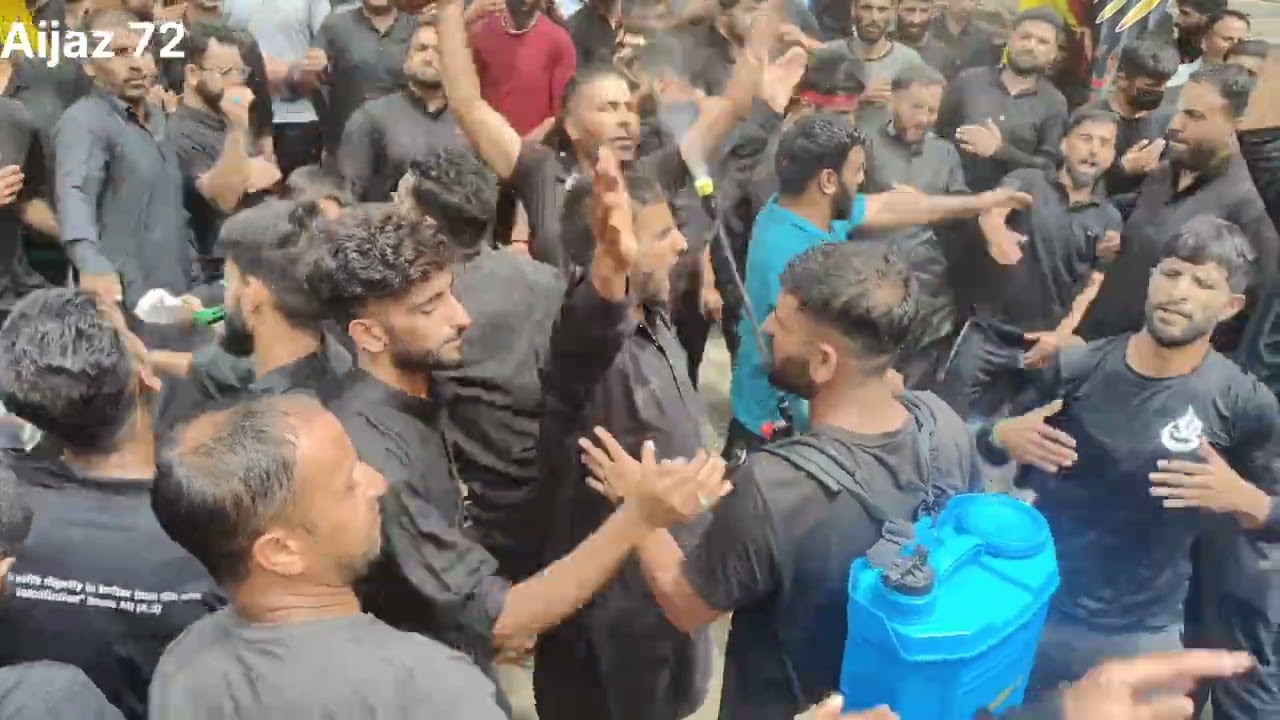 10 Muharram procession in balhama