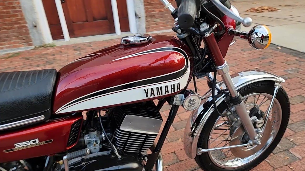 2 STROKE TWIN 350CC 1973 YAMAHA RD350; A 50 YEAR OLD DIAMOND!!