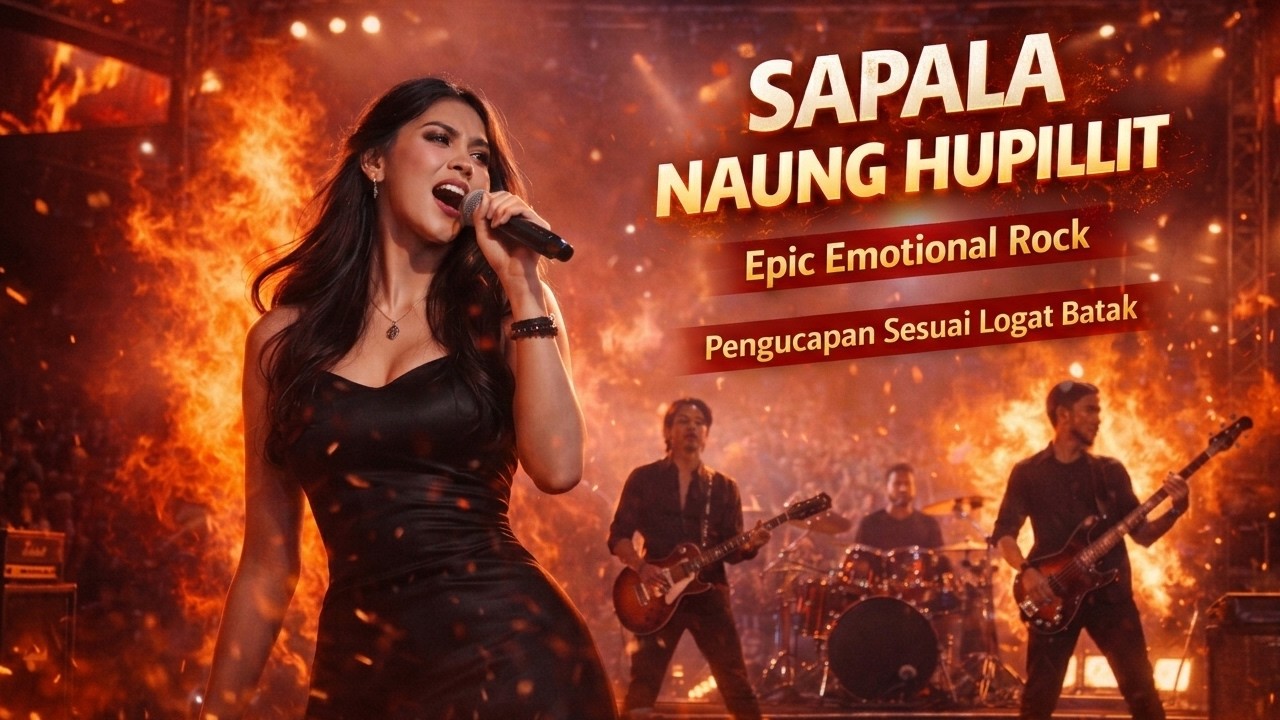 BadarAI | Sapala Naung Hupillit – Epic Emotional Rock Cover | Pengucapan Sesuai Logat Batak