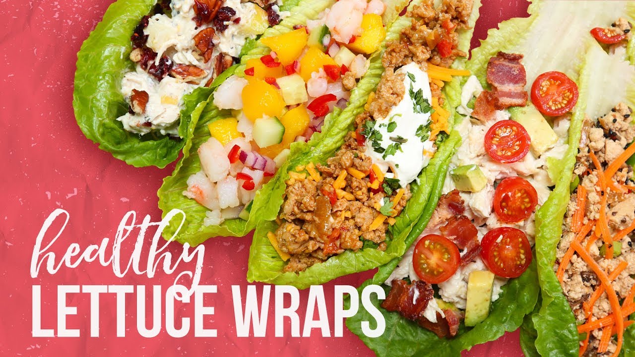 5 Healthy LETTUCE WRAPS | Back-To-School 2017
