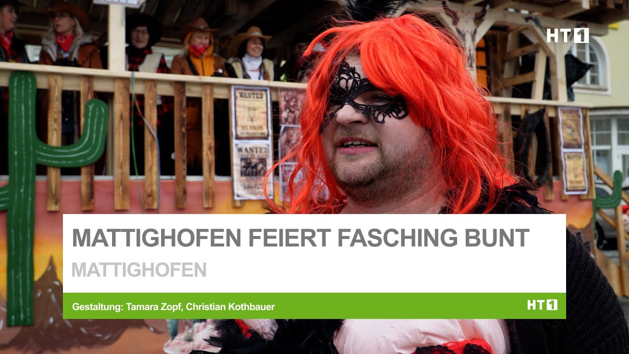 Faschingsumzug in Mattighofen zieht Besucher aus der Region an