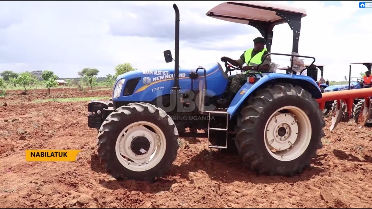 KARAMOJA REGION TRACTOR HIRE REVIVED, FARM MACHINES TO IMPROVE FOOD PRODUCTION
