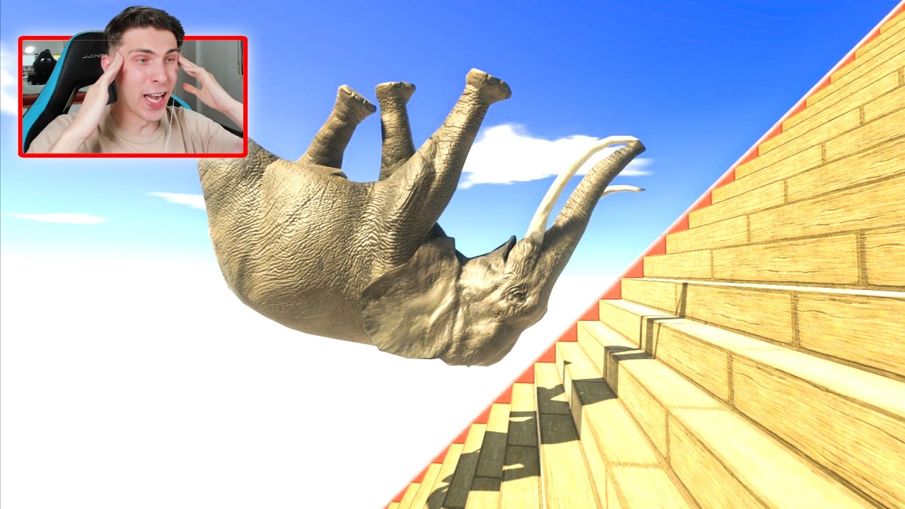 BAJANDO LAS ESCALERAS RETO - REACCION THEKALO