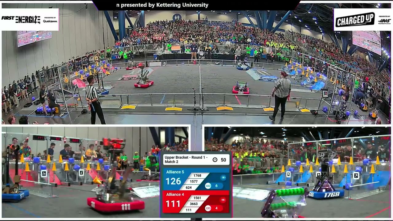 Match 2 (R1) - 2023 FIRST Championship - Archimedes Division presented by Kettering University