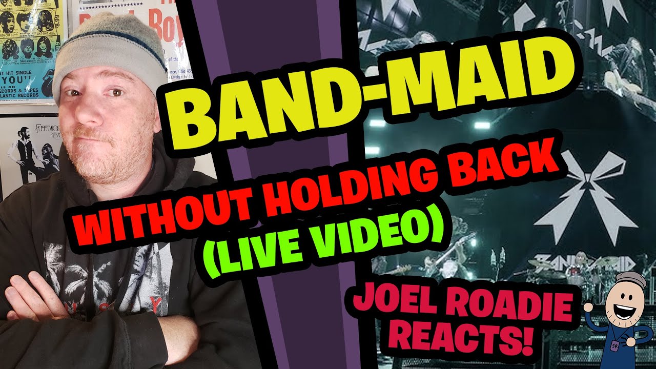 Band-Maid / Without Holding Back (Official Live Video) - Реакция Roadie