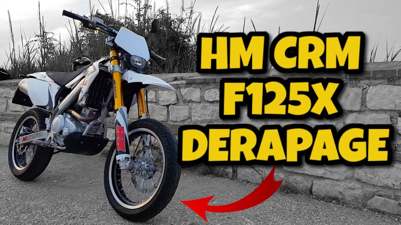 HM CRM F125X Derapage 4T | TEST RIDE