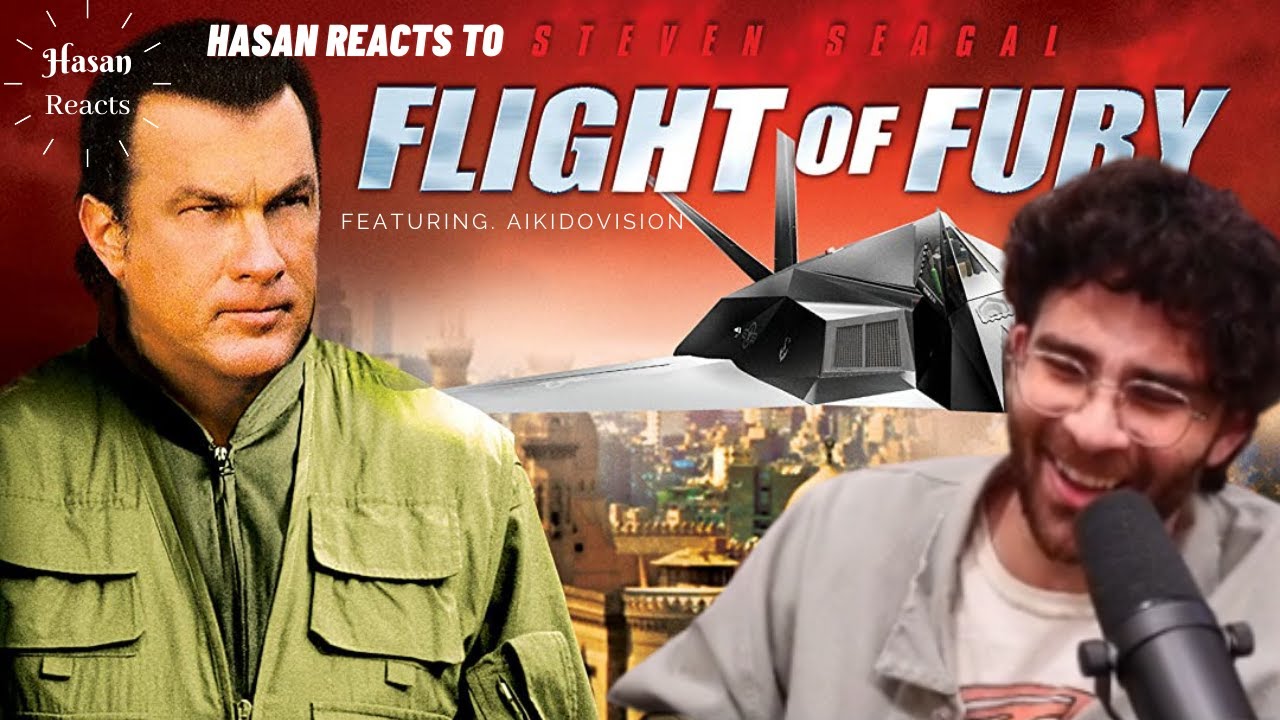 Hasanabi reacts to Steven Seagals Worst Movies ft. Space Ice  | Hasanabi Reacts to Space Ice
