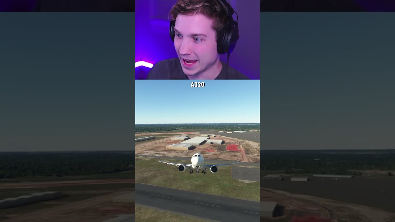 Посадка A320 *НА* завод Airbus! | Microsoft Flight Simulator