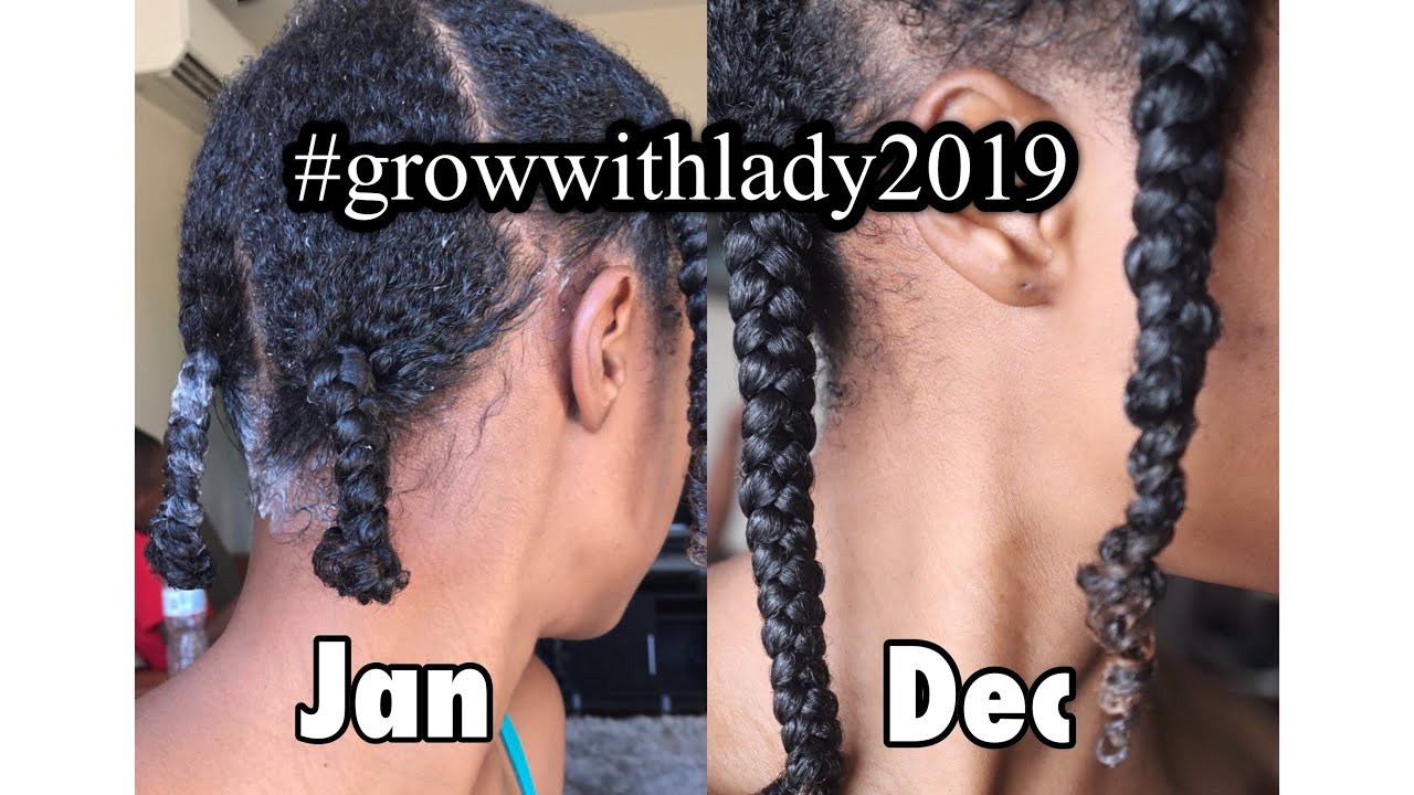 Grow Long Natural Hair this Year!| Length Check Update #1