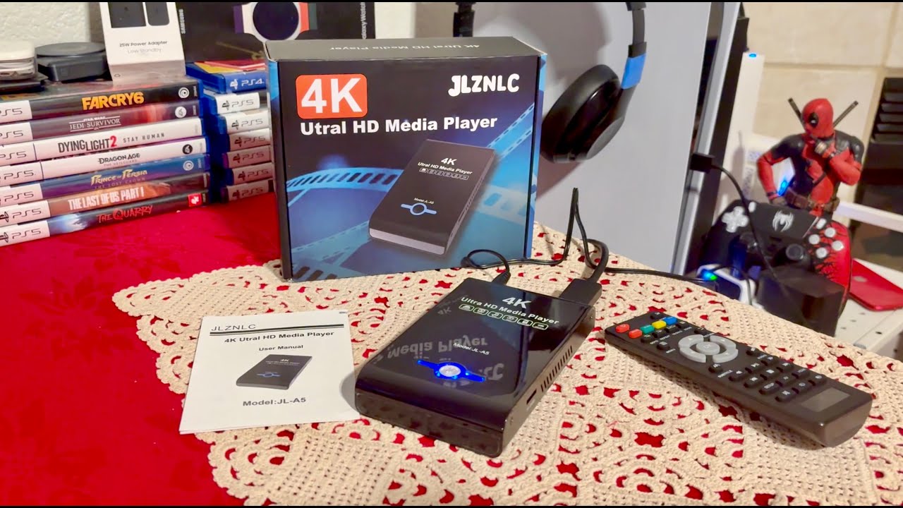 NAJLEPSZY odtwarzacz multimedialny 4K z obudową HDD/SSD (przegląd i konfiguracja)