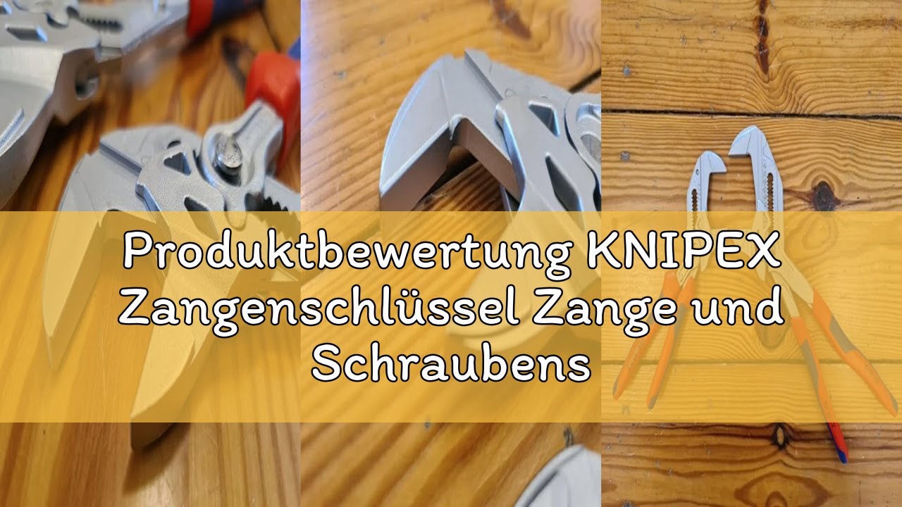Produktbewertung KNIPEX Zangenschlüssel Zange und Schraubenschlüssel in einem Werkzeug auf SB-Karte