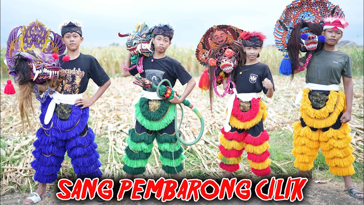 GARA2 MAKAN NYAM2 AJAIB JADI SANG PEMBARONG CILIK PECINTA SENI BARONGAN DEVIL