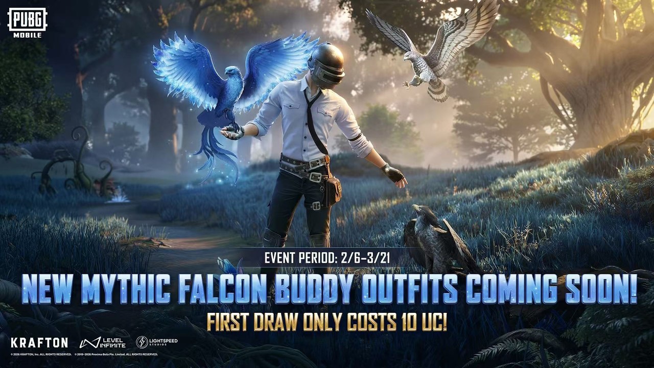 PUBG MOBILE | NEW MYTHIC FALCON BUDDY OUTFITS COMING SOON!