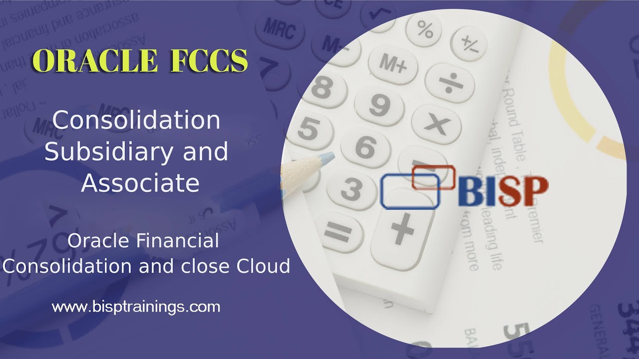 Oracle FCCS Consolidation Дочерняя и ассоциированная компания | Финансовая консолидация | Oracle ...