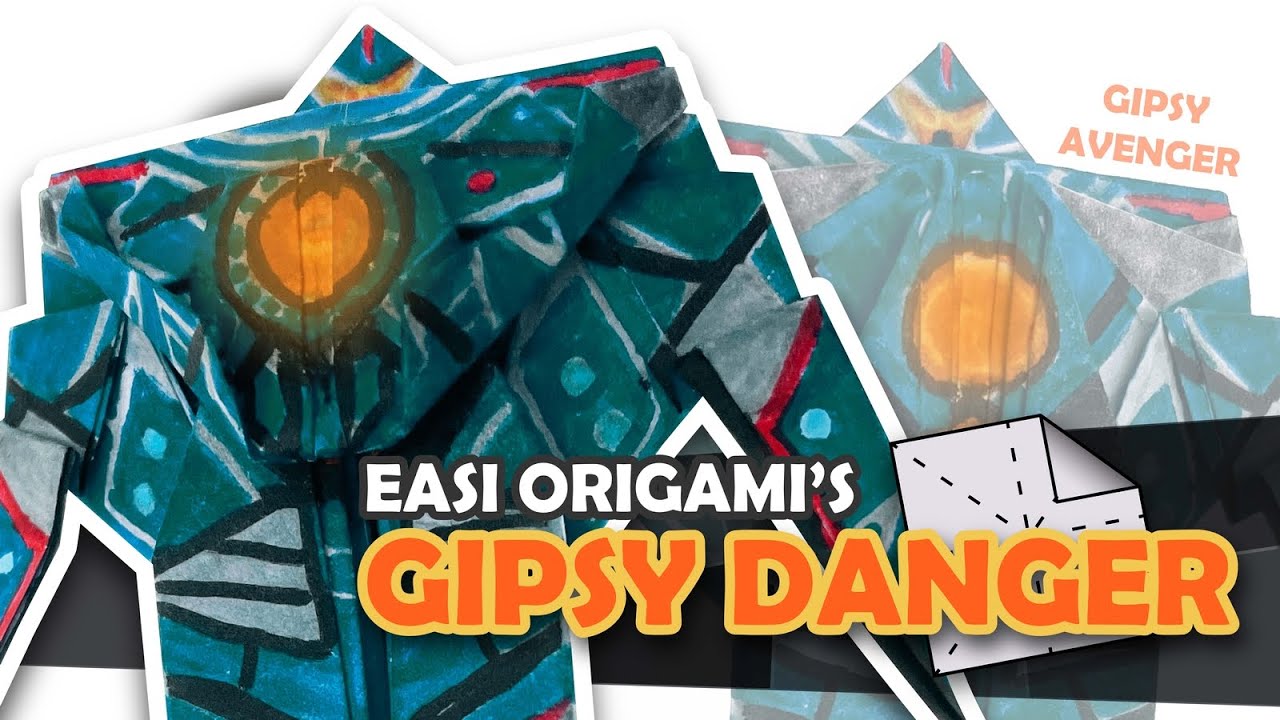 How to make a GIPSY DANGER / GIPSY AVENGER Papercraft Origami