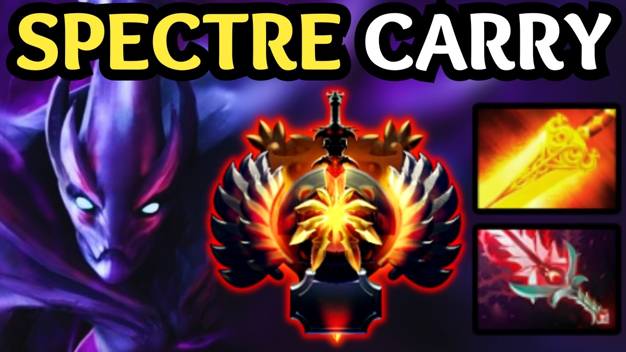 🔥 UNSTOPPABLE SPECTRE CARRY — EVERY HERO IS DEAD 🔥 DOTA 2