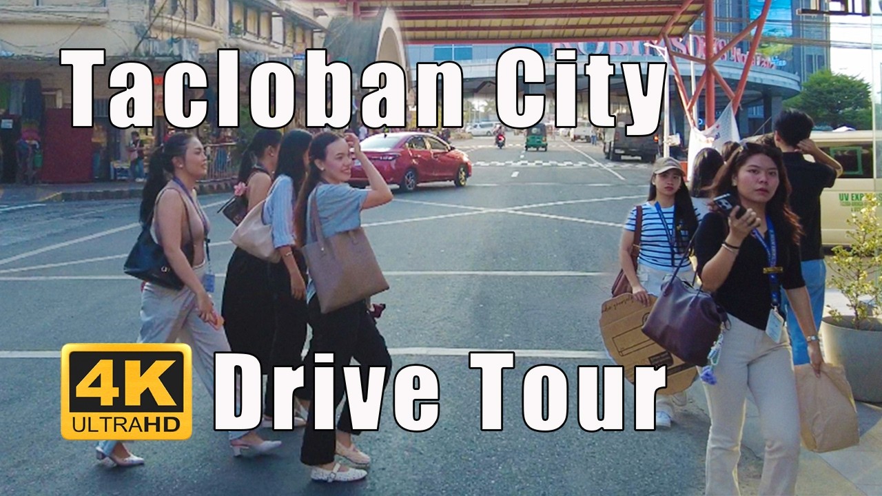 Tacloban Bypass Road and Downtown Drive Tour 4K | Leyte | Philippines |  Julanders