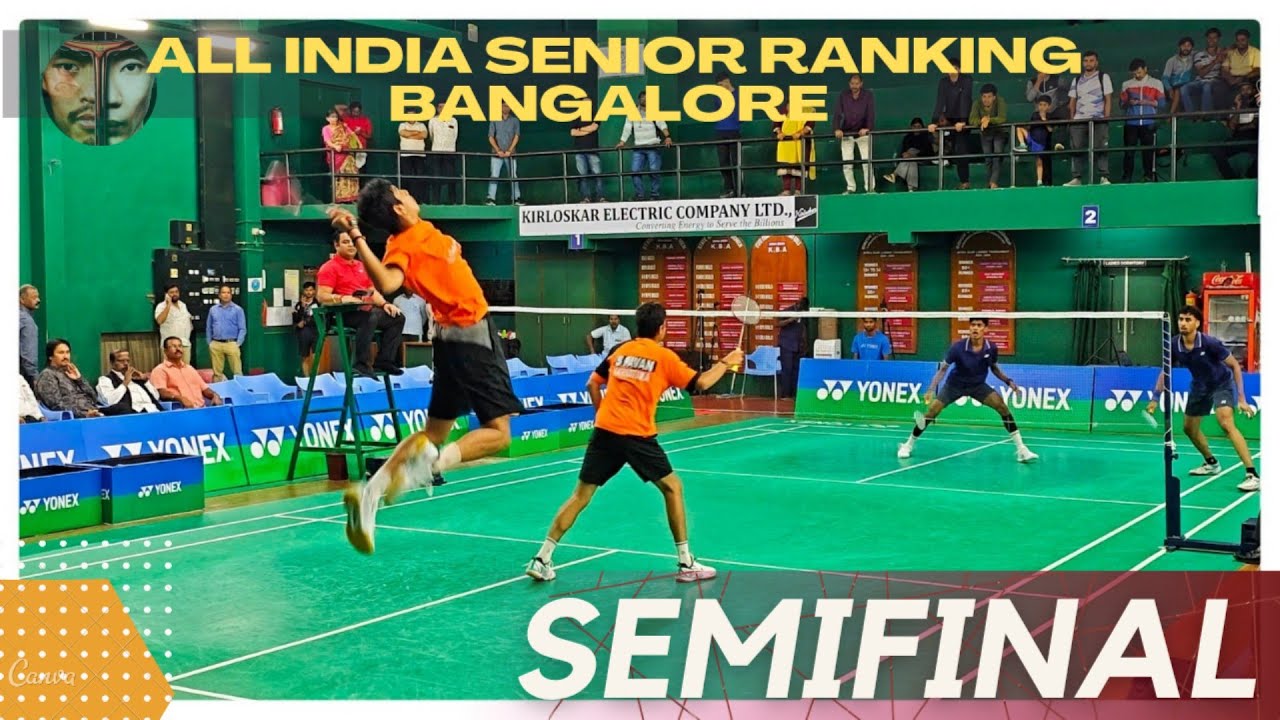 PAVAN/PUNITH VS PREJAN/NISHANTH:YONEX SUNRISE ALL INDIA SENIOR CHAMPIONSHIP BANGALORE