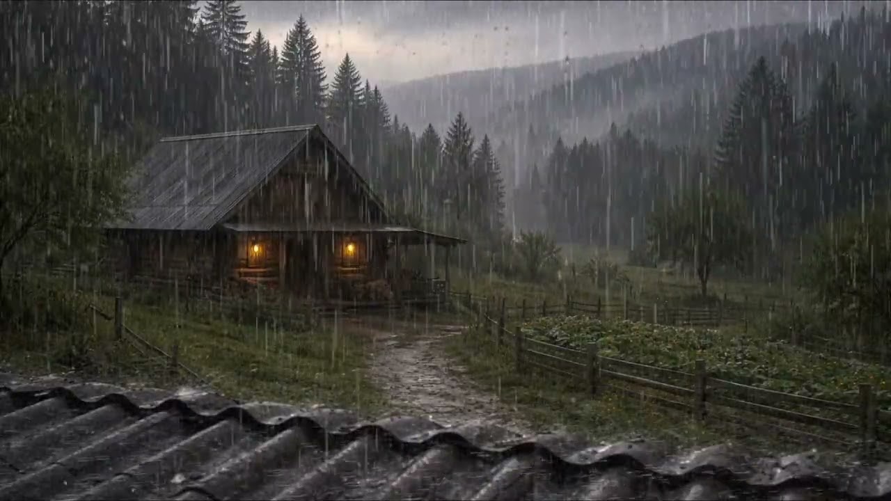 Non Stop Rain ASMR 🌧️ Deep Sleep Sounds | No Thunder, No Music