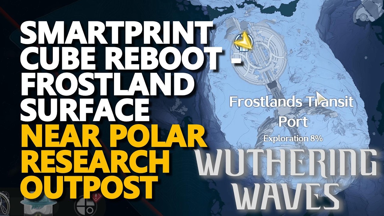 Smartprint Cube Reboot - Frostland Surface Near Polar Research Outpost Wuthering Waves