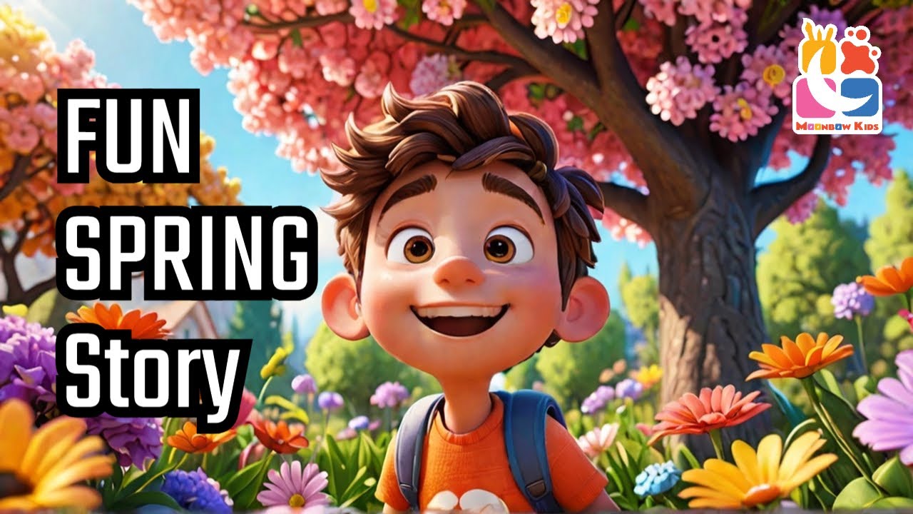 Hello Spring! 🌸 Fun Animated Story & Poem About the Seasons