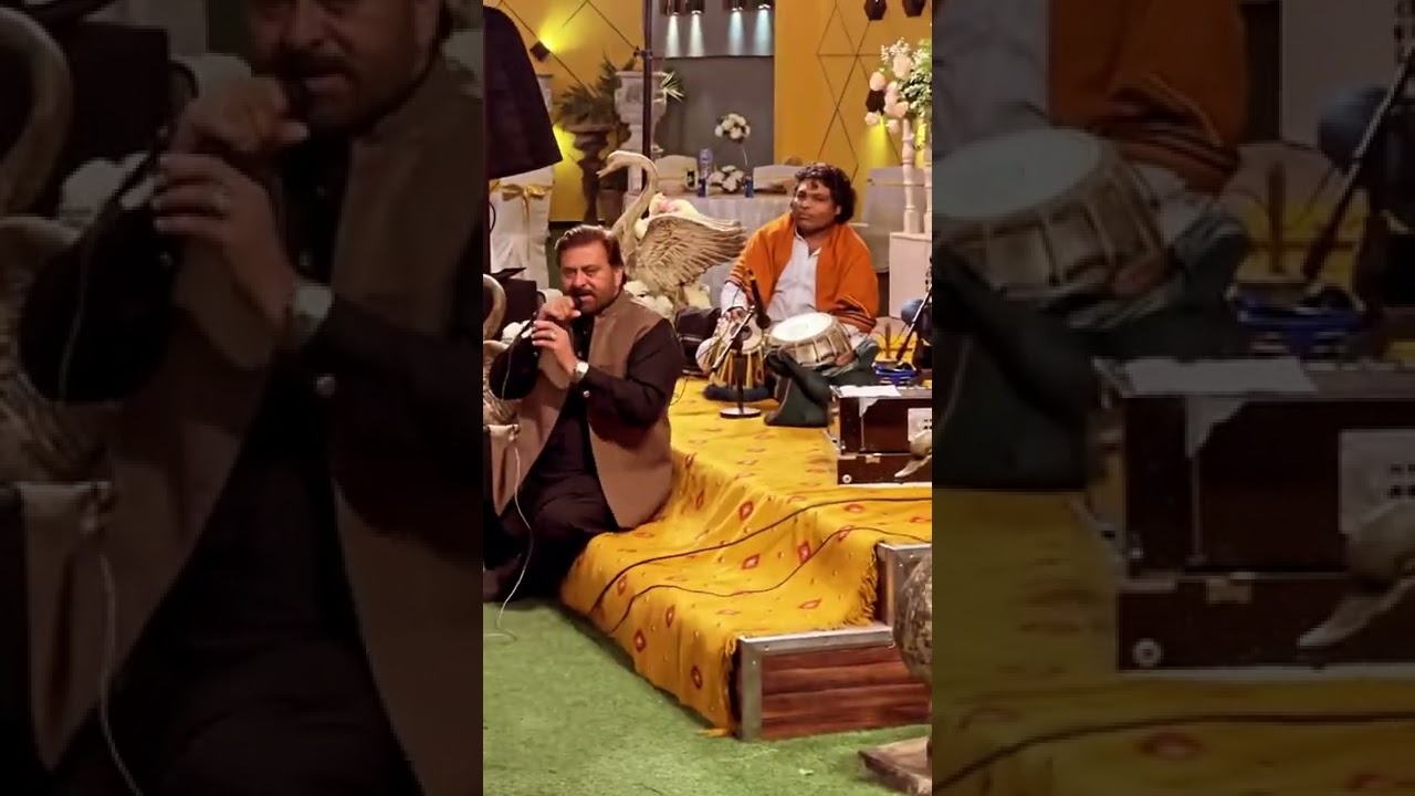 shabbir jan singing song #minnatariqwedding