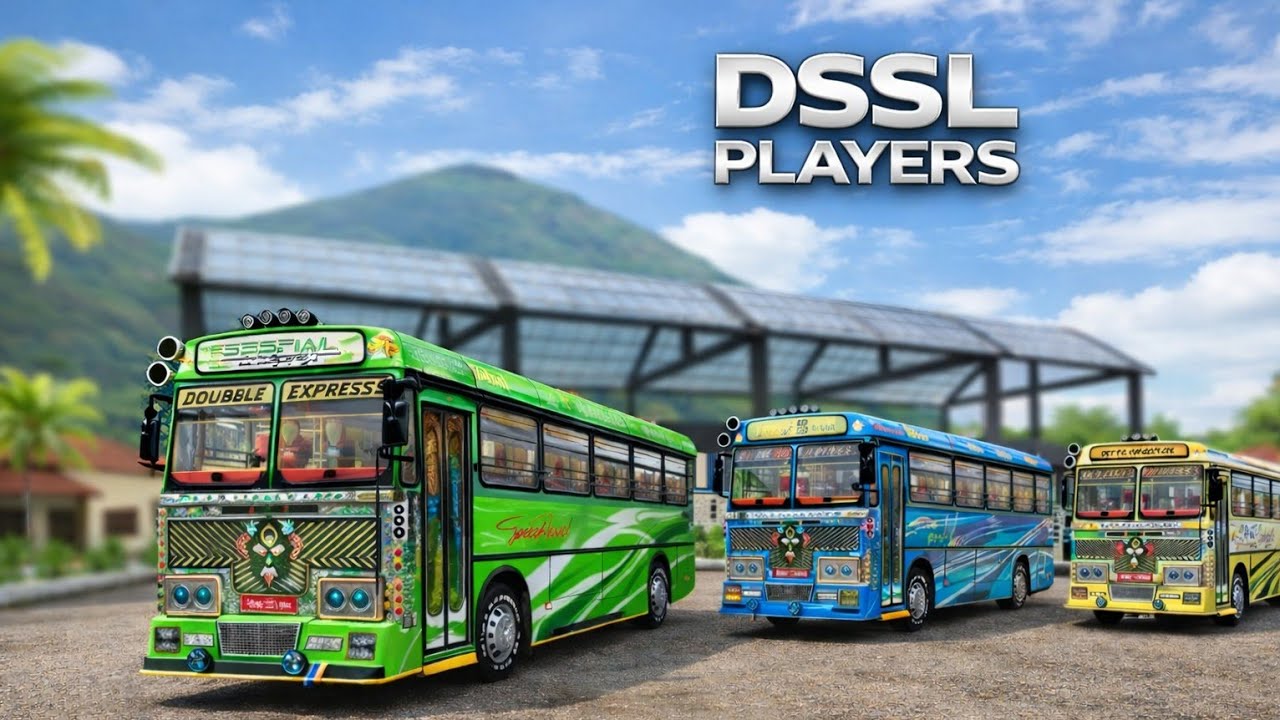 DSSL PLAYERS #Driving_Simulator_Srilanka #DC_GAMES #SL_Bus_Simulator