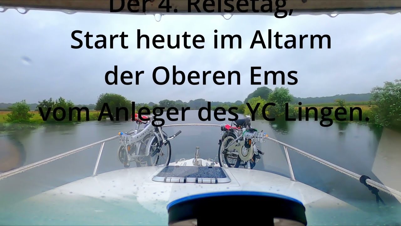 Urlaub und Reisen auf dem eigenen Boot. Staffel 1, Folge 4. Vom YC Lingen Alte Ems zum WSC Lathen.