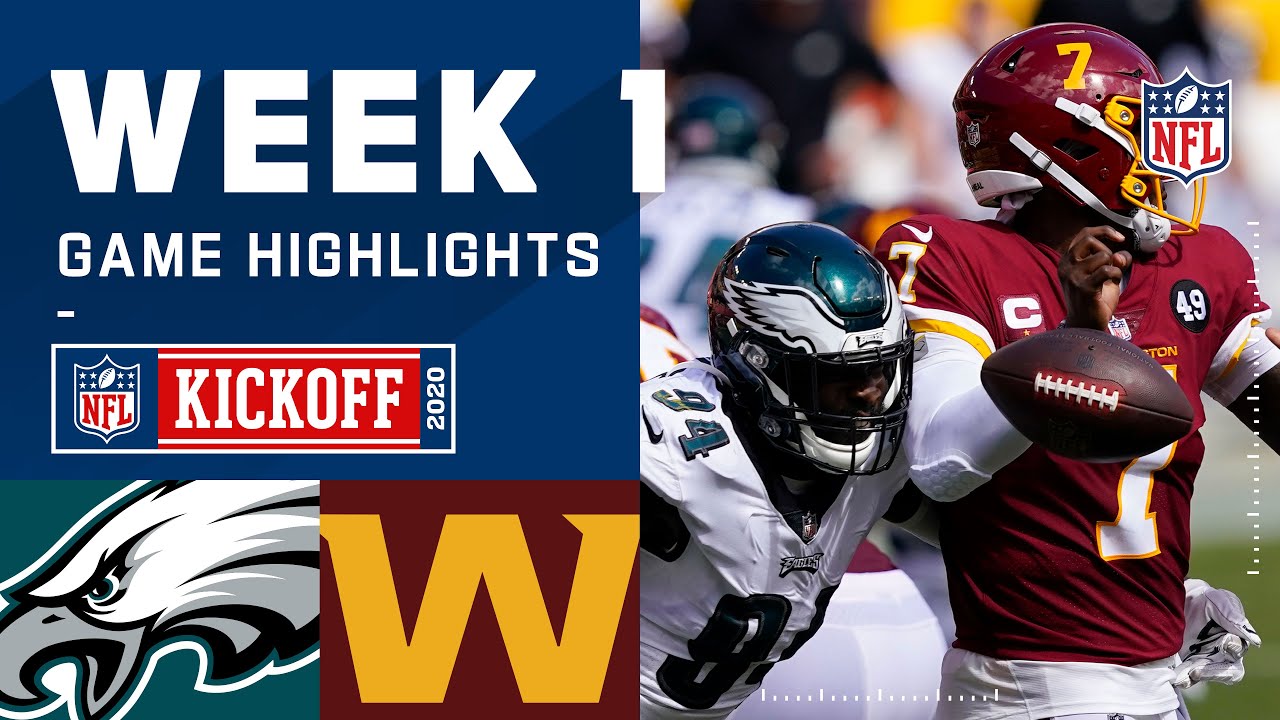 Eagles vs. Washington Football Team Week 1 Highlights | NFL 2020