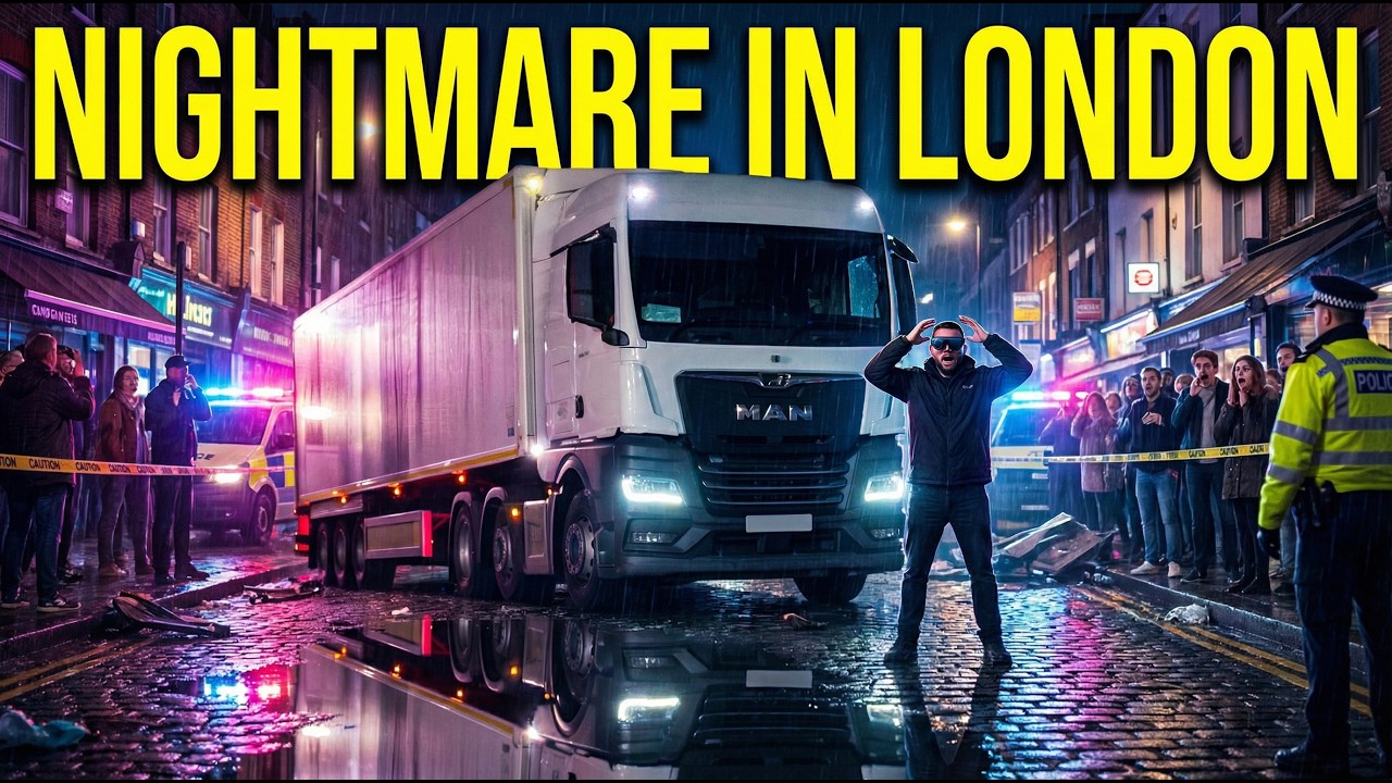 NIGHTMARE DRIVING IN LONDON AT NIGHT