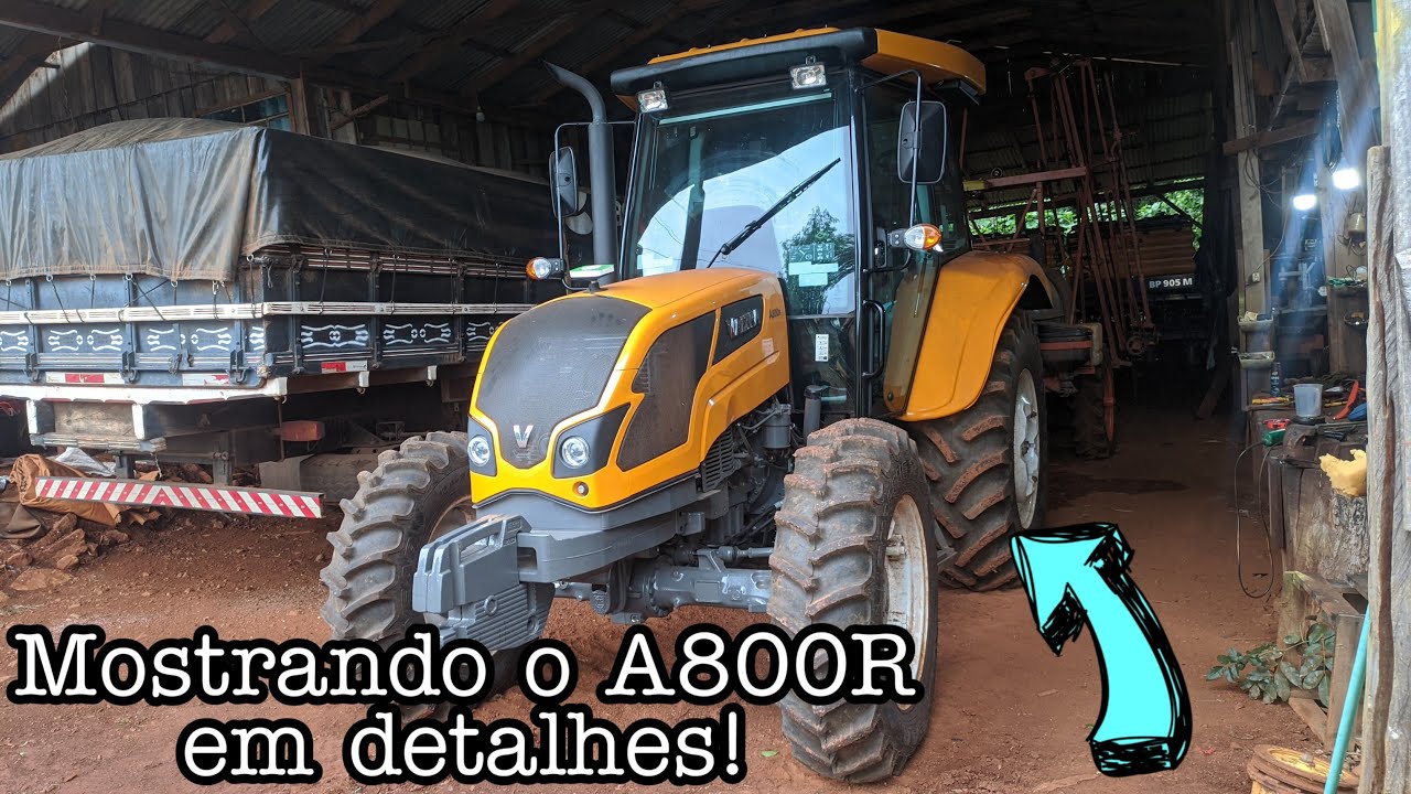 Trator Valtra A800R! Em detalhes.