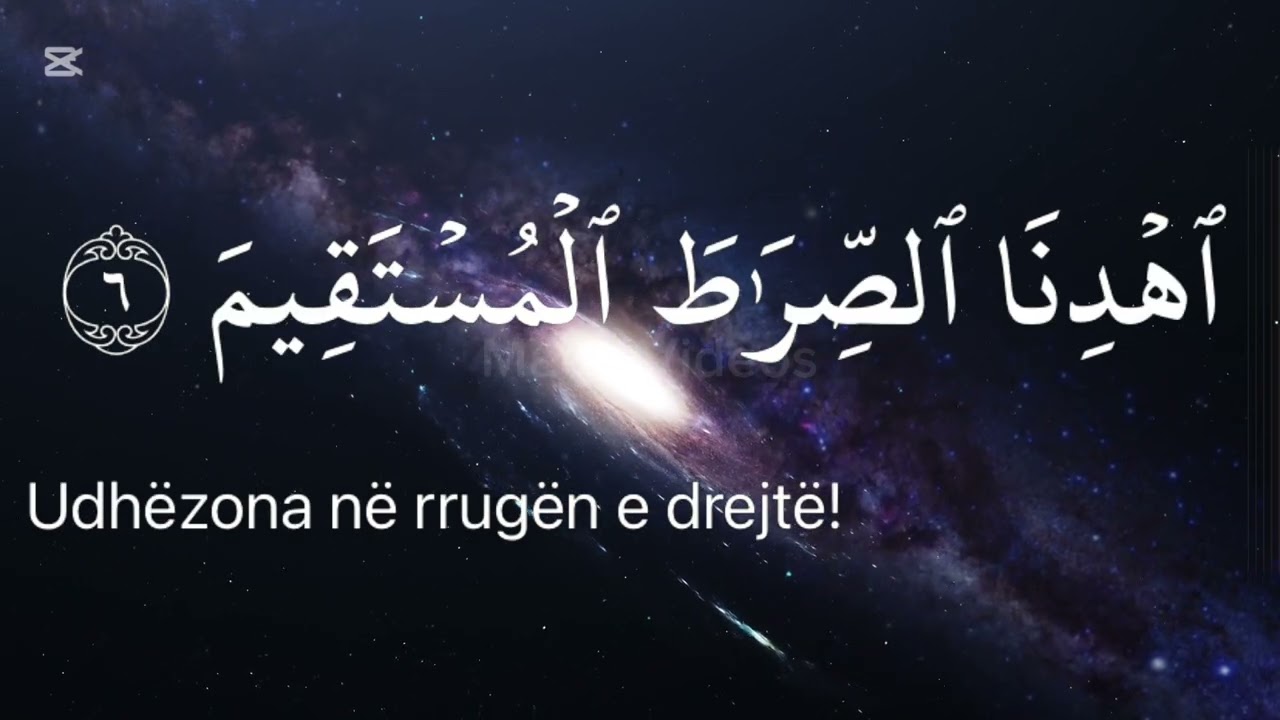 Surah Al-Fatihah | Albanian Translation | Quran
