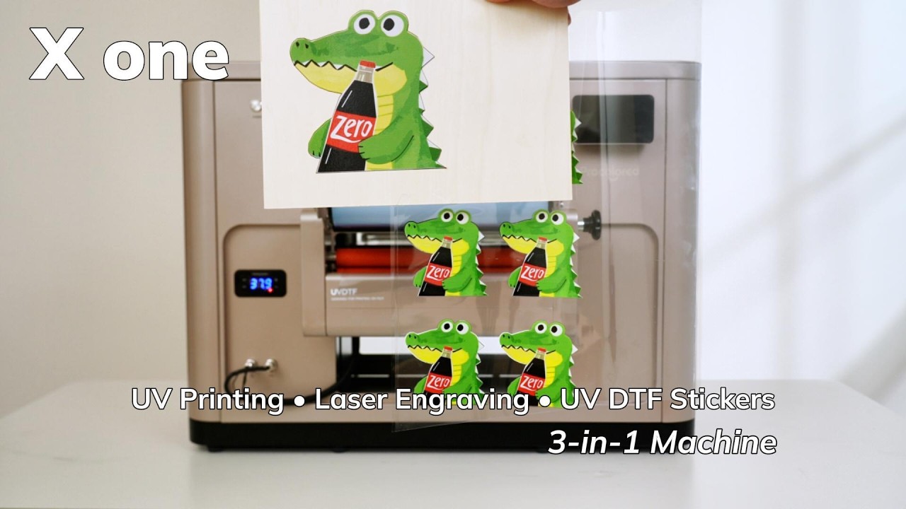 X One: UV Print, Laser & UV DTF 3-in-1 Demo