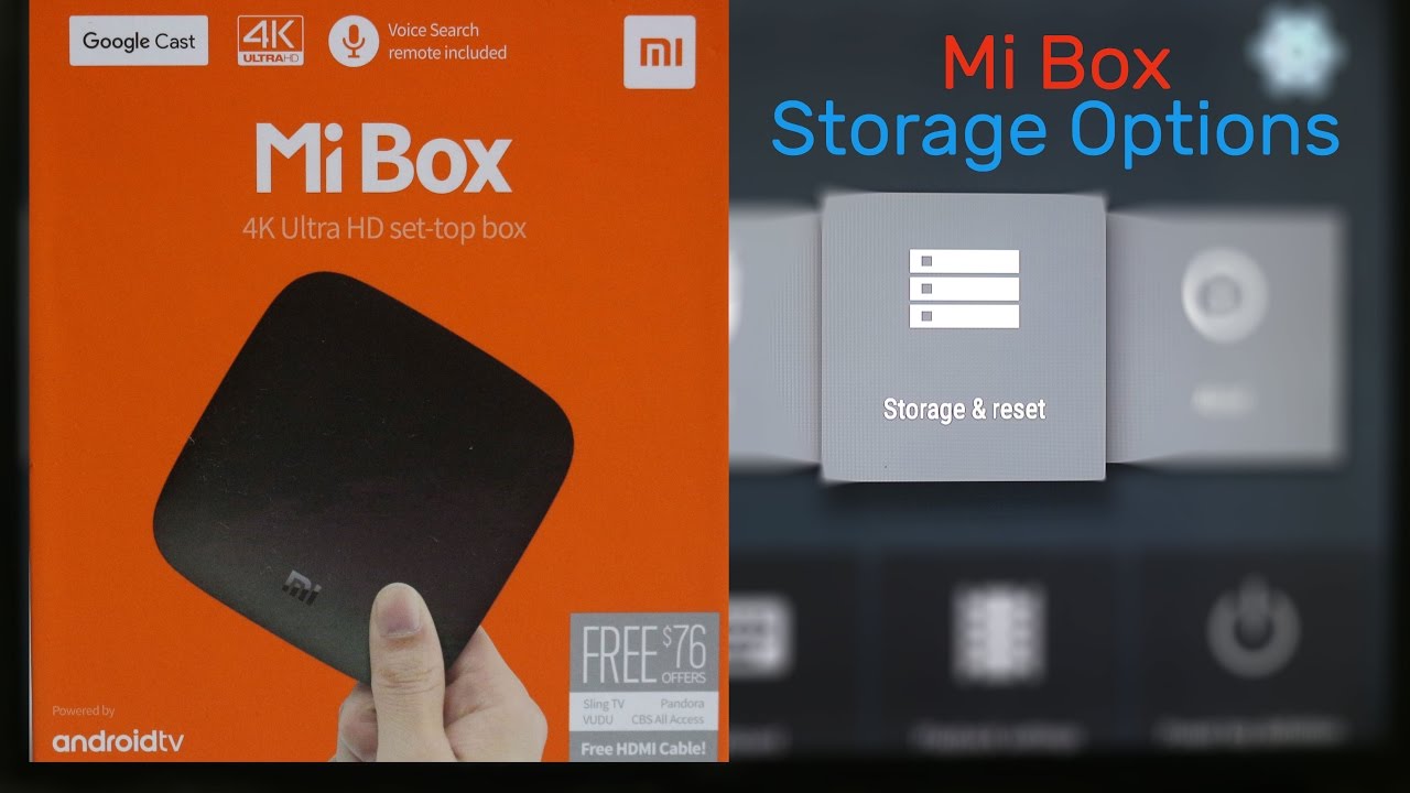 Mi Box Storage Options & Connect USB Drive