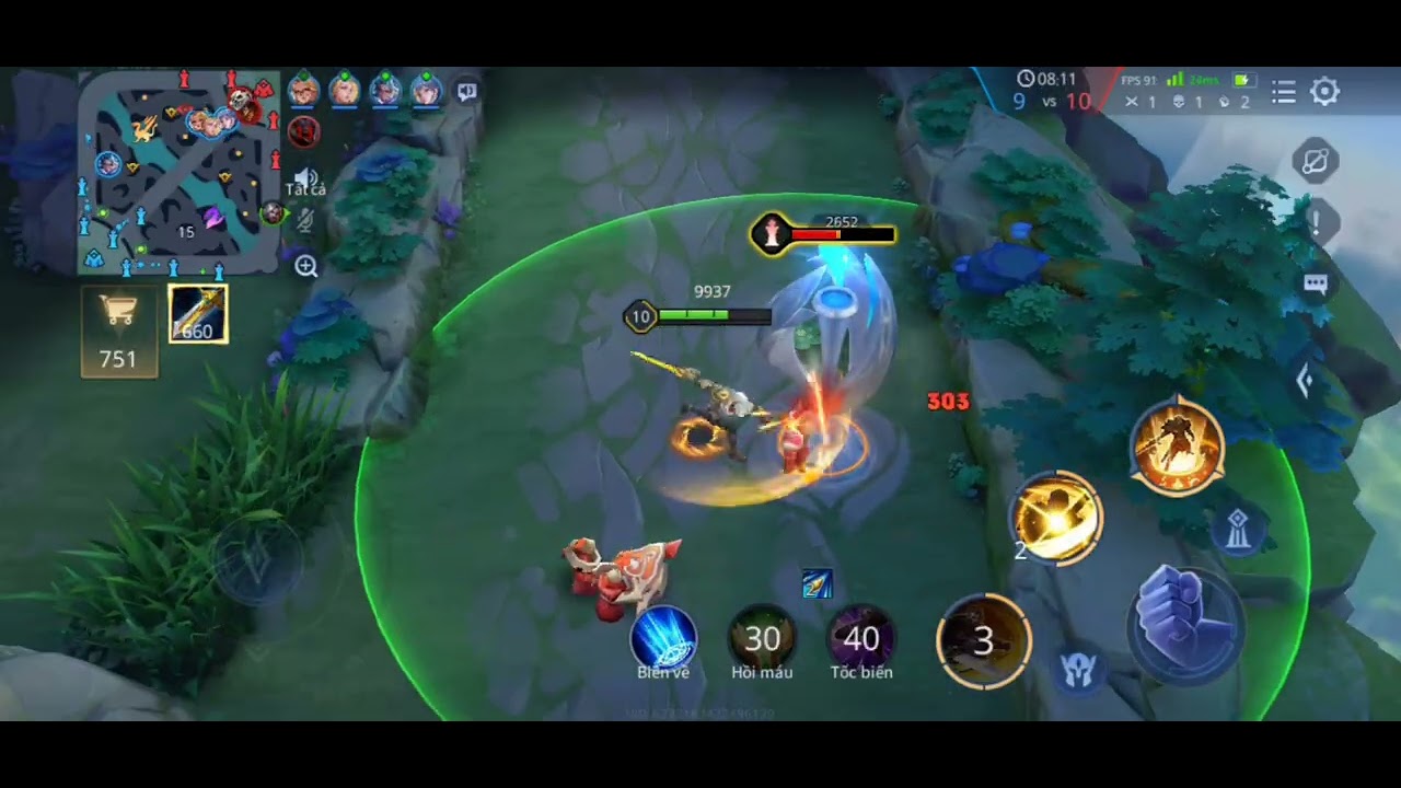 Người hùng thầm lặng Richter: Khi team cần người mở Combat mẫu mực-Liên Quân Mobile