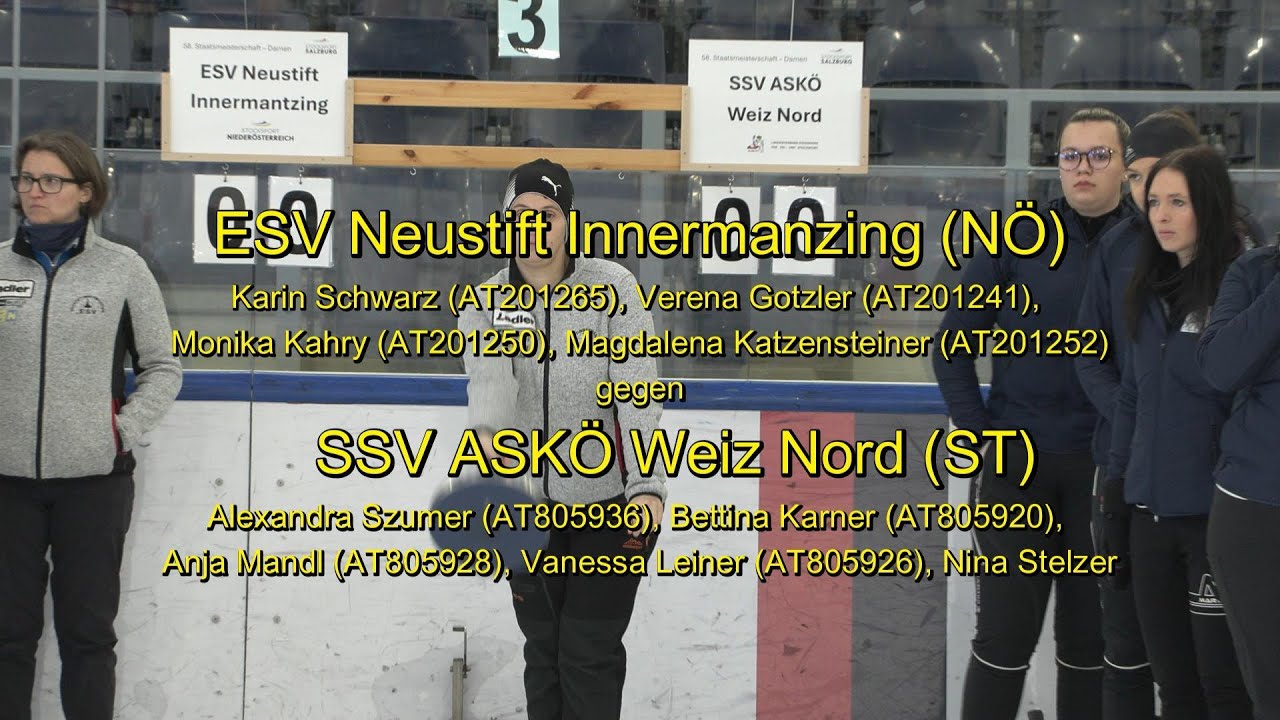 Meisterplayoff-Zwischenrunden ESV Neustift Innermanzing gegen SSV Askö Weiz Nord