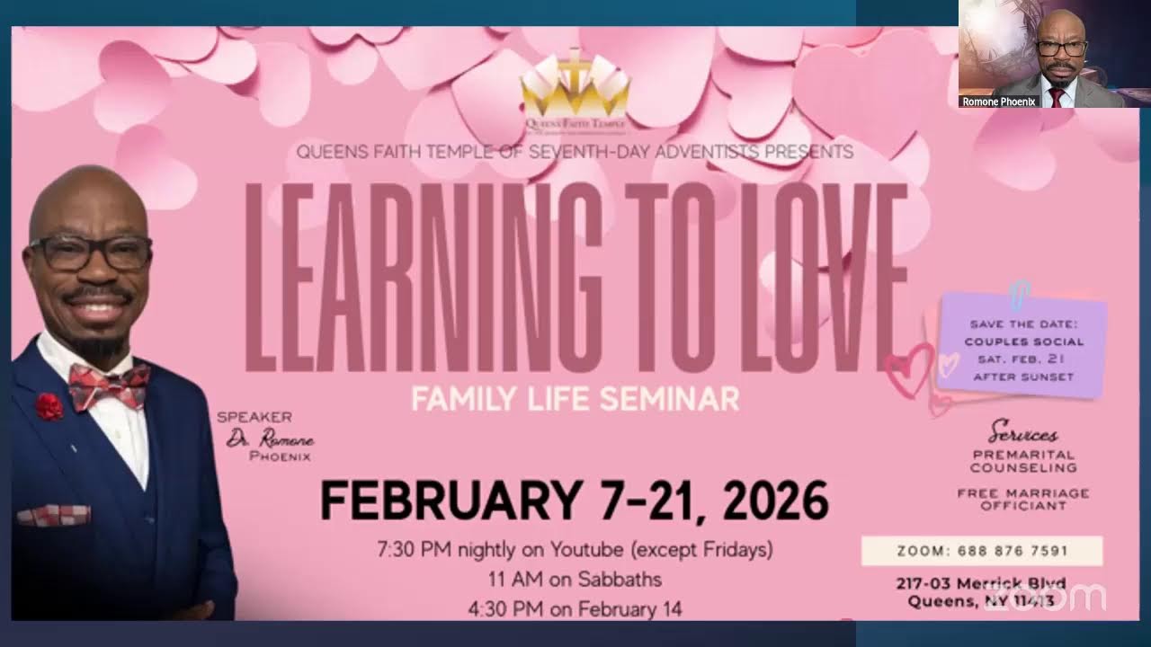FAMILY LIFE SEMINAR: My In-Laws-DR. ROMONE PHOENIX-02.12.26